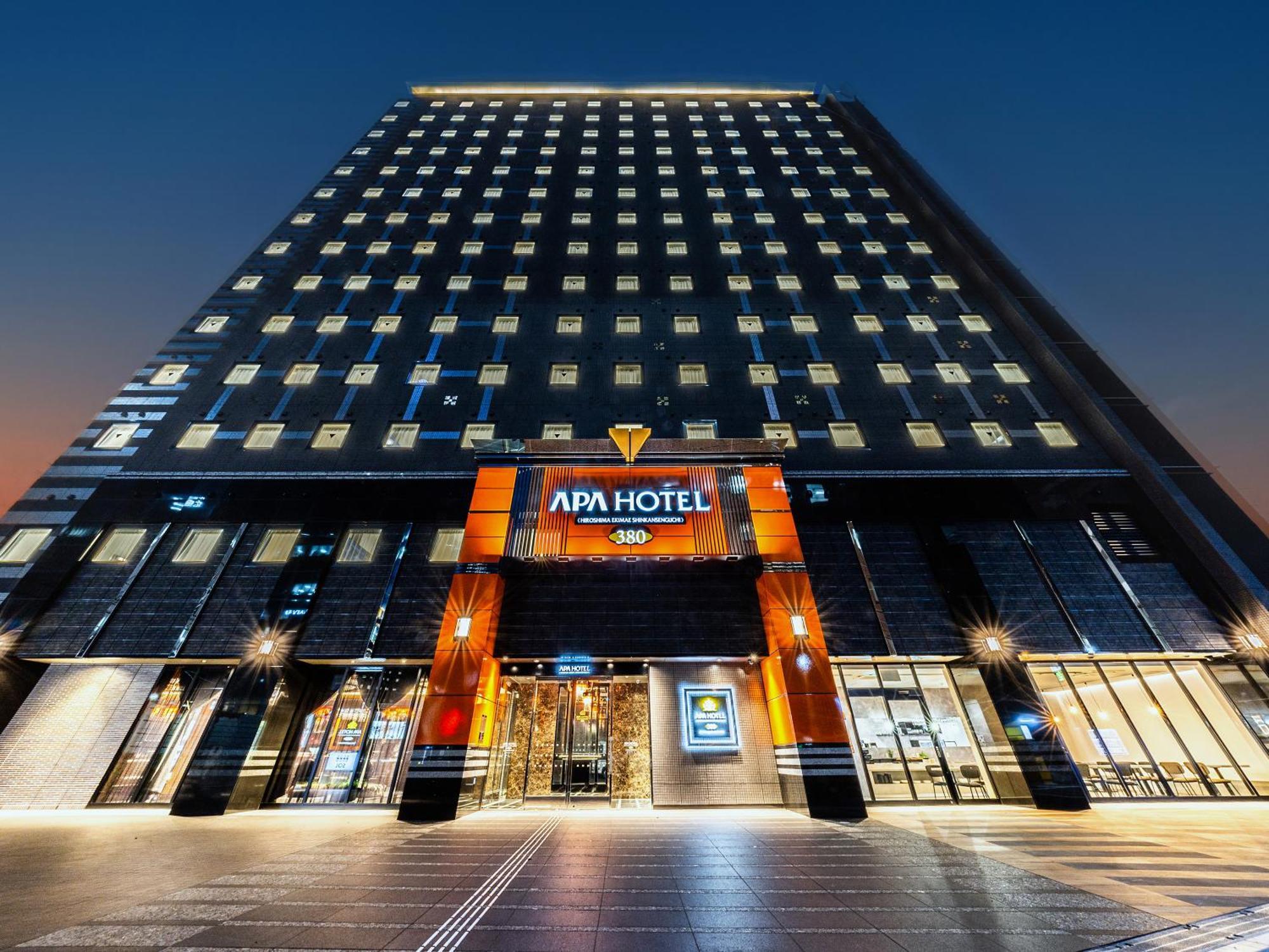 Apa Hotel Hiroshima Ekimae Shinkansenguchi Buitenkant foto